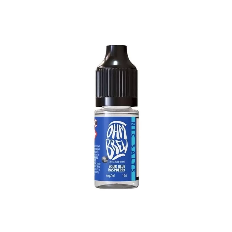 Sour Blue Raspberry Nic Salt E-Liquid (10ml)