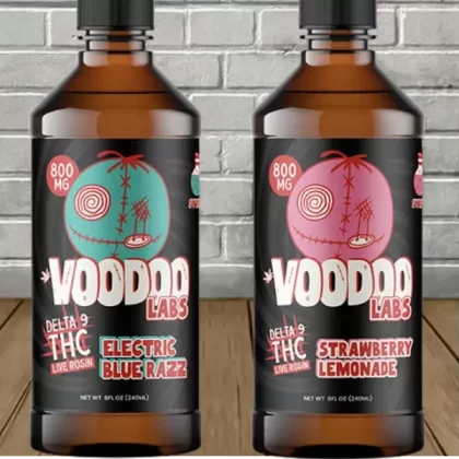 Voodoo Labs Live Rosin Delta 9 Syrup 800mg