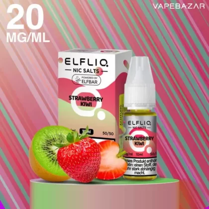 Elfliq Nikotinsalz Liquid 10ml – Strawberry Kiwi 20mg/ml Nikotin