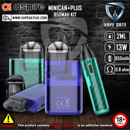 ASPIRE - MINICAN PLUS 850MAH KIT - Red