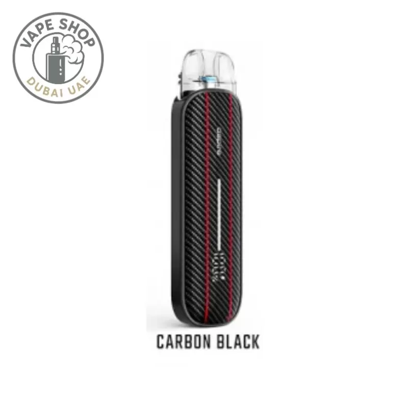 Aspire Pixo Aura Kit 30W 1300 mAh In UAE - Carbon Black, Crimson Red (734DD6) - Image 2