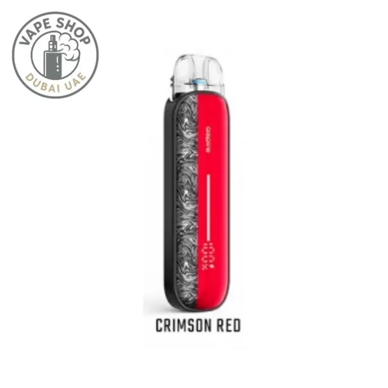 Aspire Pixo Aura Kit 30W 1300 mAh In UAE - Carbon Black, Crimson Red (734DD6) - Image 3