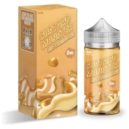 Custard Monster Premium E-Liquid 100ml - Blueberry Custard / 6mg