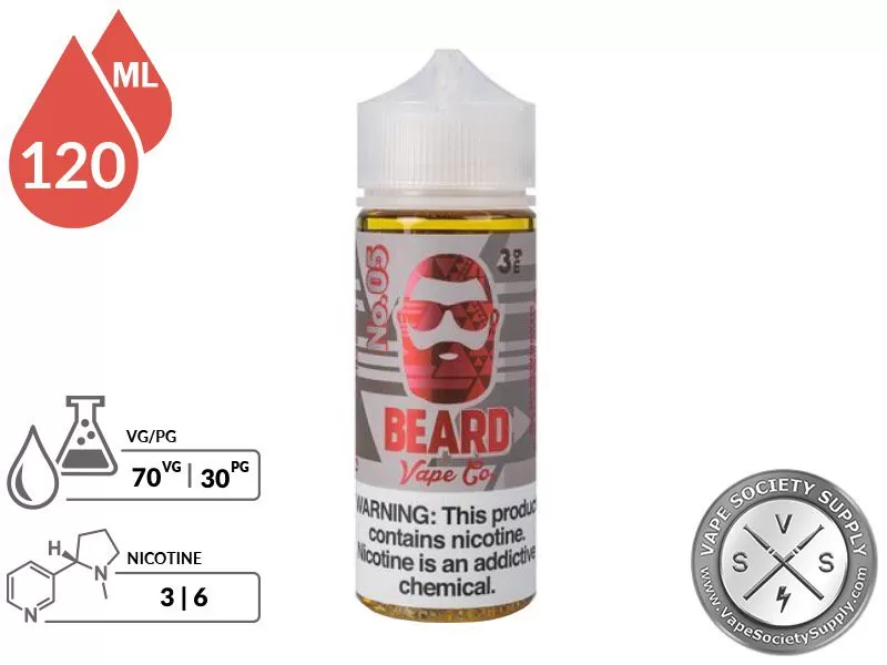 No. 05 Beard Vape Co 120ml - Vape Product, Vape Product - Image 2