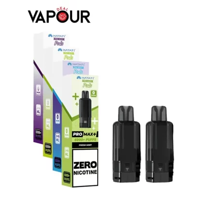 Hayati Pro Max Plus 6000 Zero Nicotine Pods - Pineapple Ice
