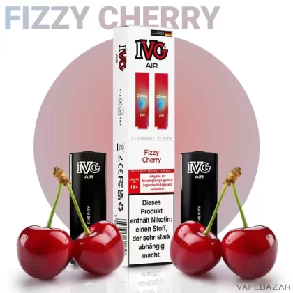 IVG AIR Pods – Fizzy Cherry (2er Pack) - IVG / 20mg/ml / 2ml / Nein