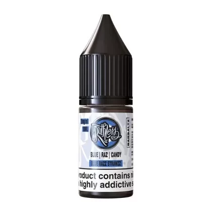 RUTHLESS BAR SALTZ BLUE RAZZ STRAWZZ 10ML NIC SALT E-LIQUID - Strength#10MG>20MG