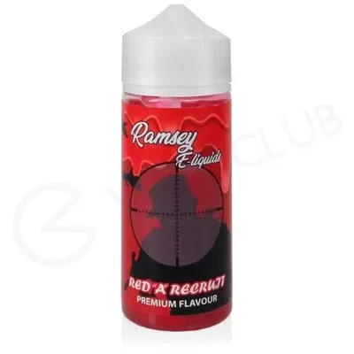 Red ‘A’ Recrujt Shortfill E-Liquid by Ramsey 100ml