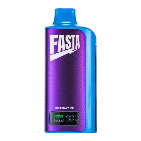 Blue Razz Ice FASTA PLUGIN 18000 - Nicotine#50mg~Size#Single>5 Pack