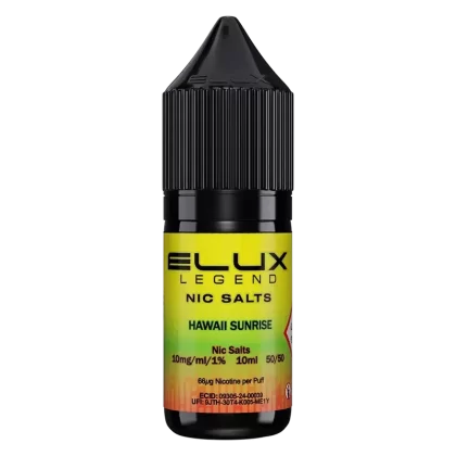 Elux Hawaii Sunrise Nic Salt Vape Juice 10ml