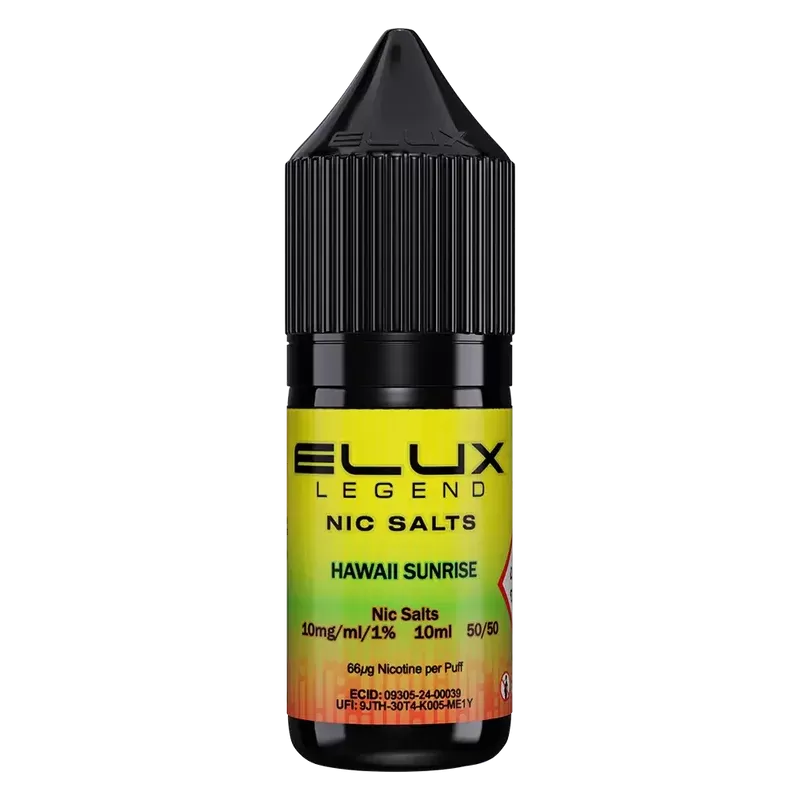 Elux Hawaii Sunrise Nic Salt Vape Juice 10ml