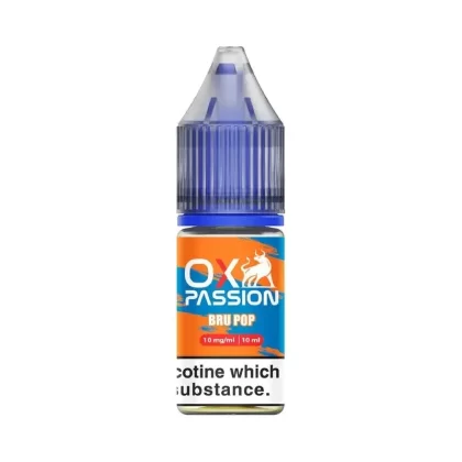 OXVA OX Passion Bru Pop E Liquid 10ml - Nicotine Strength#20mg>10mg