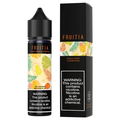 Peach Pear Clementine Fruitia by Fresh Farms eLiquid 60mL - 3MG