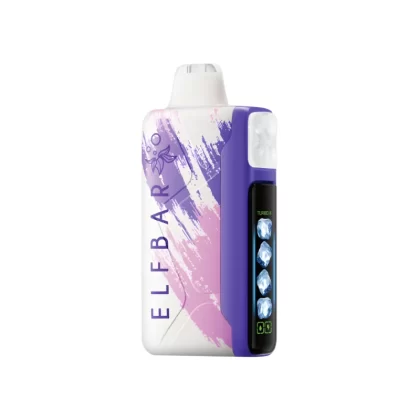 ElfBar Ice King Disposable Vape – Grape Ice (30,000 Puffs) (50mg)