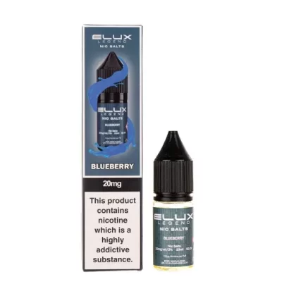 Blueberry Nic Salt E-Liquid by Elux Legend - Vape Product, Vape Product