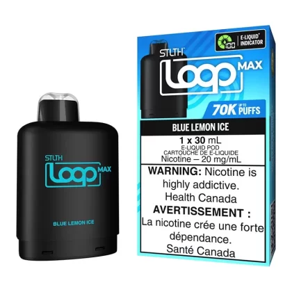 STLTH Loop Max E-Liquid Pod Pack – Blue Lemon Ice 30ml