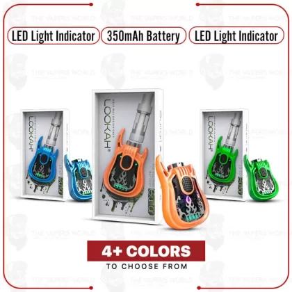 Lookah Guitar 510 Battery - Black, Gray (E45D59)
