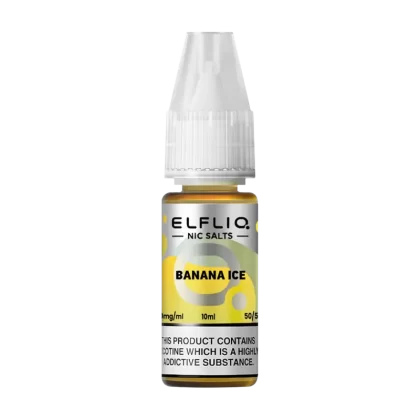 Banana Ice Elfliq Nic Salt by Elfbar - 10ml - 10mg