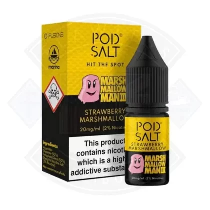 Pod Salt Marshmallow Man III Strawberry Marshmallow Fusion Series 20mg 10ml