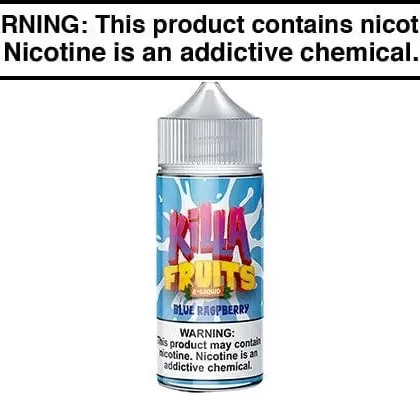 BLUE RASPBERRY BY KILLA FRUITS 100ML - Vapejuice