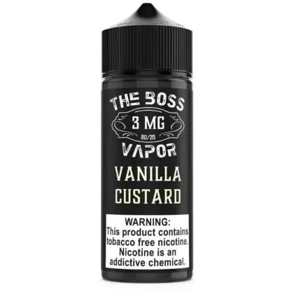 Vanilla Custard E-Liquid by The Boss Vapor - Ecigdepot