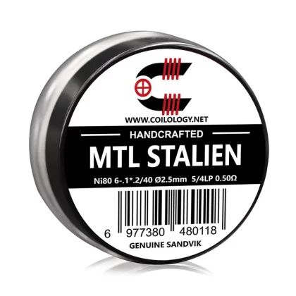 Coilology 2pcs Pre-built Ni80 MTL Stalien Coil