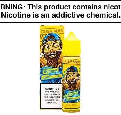 CUSHMAN BANANA BY NASTY JUICE 60ML - Vapejuice