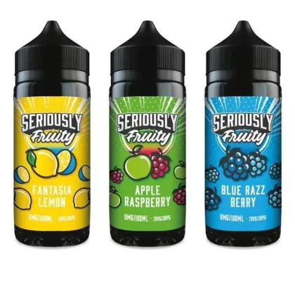 Doozy Seriously Fruity 100ml E-Liquid Shortfill Blue Razz Berry - Title#0mg