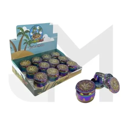 4 Parts Large Metal Rainbow 40mm Grinder – SMK113XC