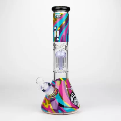 Infyniti | Untamed 14″ 7 mm Classic Beaker Water Bong – Snail - Eliquidsupply