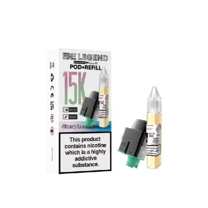 Elux ENE Legend 15k Prefilled Pod Cherry Ice - Nicotine Strength#20mg