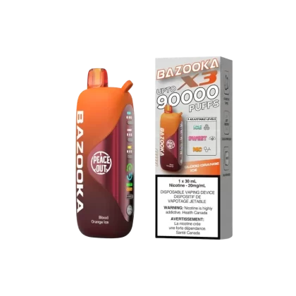 Bazooka Vape X3 – Blood Orange Ice