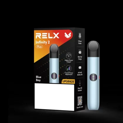 RELX Infinity 2 Plus Device – Blue Bay - Vape Store