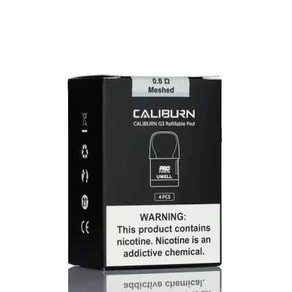 Uwell Caliburn G3 Replacement Pods - Vapordna