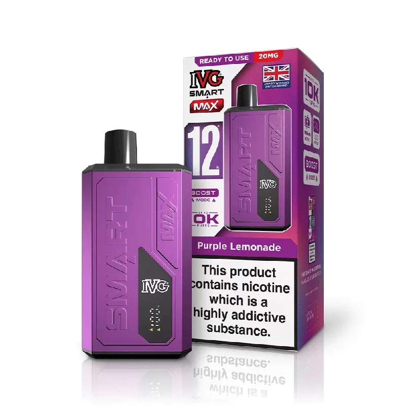 IVG Smart Max Purple Lemonade Starter Kit - Nicotine Strength#20mg
