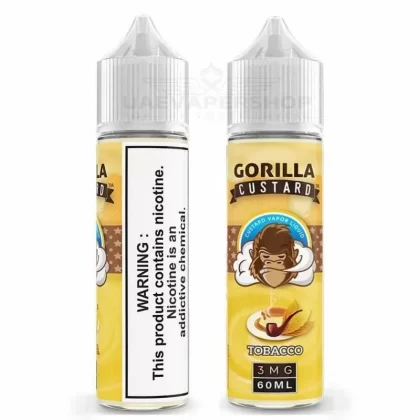 Gorilla Custard Tobacco 60ml Best Vape Flavour