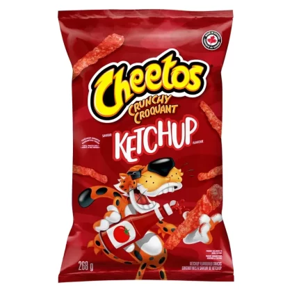 Cheetos Crunchy Ketchup Chips, 268 g