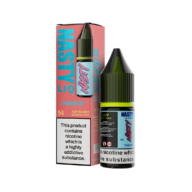 Nasty Liq Peach Ice 10ml Nic Salt