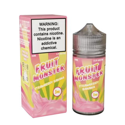 Fruit Monster - Strawberry Banana - 100ML E-Liquid