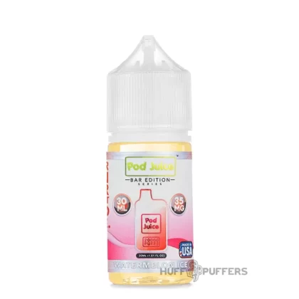 Pod Juice PJ5000 – Watermelon Ice 30mL - Vape Product, Vape Product (6B776C)