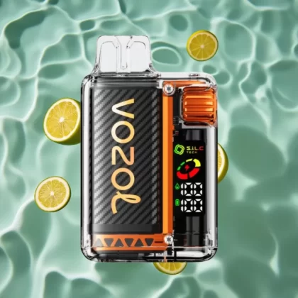 VOZOL Vista 20000 Puffs Lemon Lime Disposable Vape with 650mAh Rechargeable Battery, 2% Nicotine, OLED Screen & Dual Mesh Coil - Bangvapeaustralia