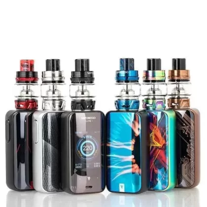 VAPORESSO Luxe 220W & SKRR Starter Kit + Free Sample Ejuice
