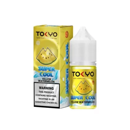 Tokyo Super Cool – Yellow Watermelon 30ml (35/50/60 mg) - Vapebar Pk