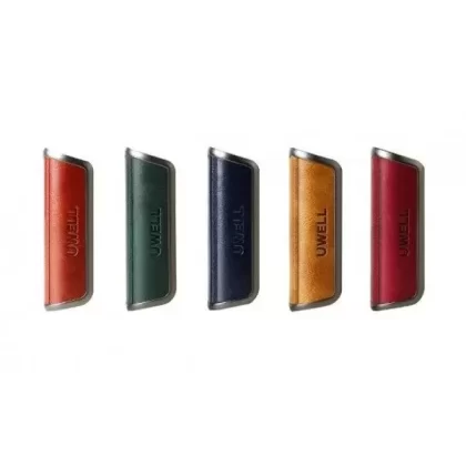 Uwell Aeglos P1 Battery Cover - colour#Olive Green>Wine Red>Dark Blue>Saddle Tan>Reddish Brown (3CB55D)