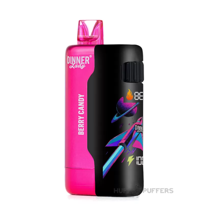 Dinner Lady Galax 60K Disposable Vape - Berry Candy, Berry Cherry Lime