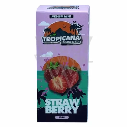 Tropicana Salt – Strawberry Salt Nicotine - Vapevandal