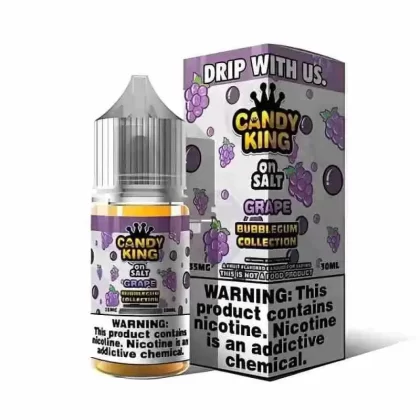 Grape Bubblegum Candy King E-Liquids Salts 30ml - Vape Product, Vape Product