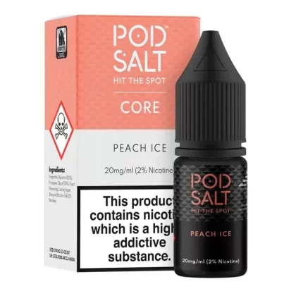 Peach Ice By Pod Salt Core 10ml