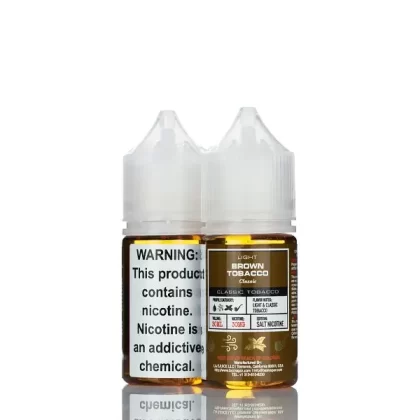 BSX Vapor Salt Nic - Brown Tobacco - 30ml - 30mg