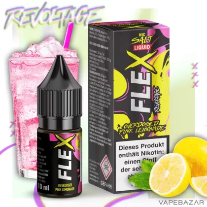 Revoltage Flex – Overdosed Pink Lemonade - Vapebazar